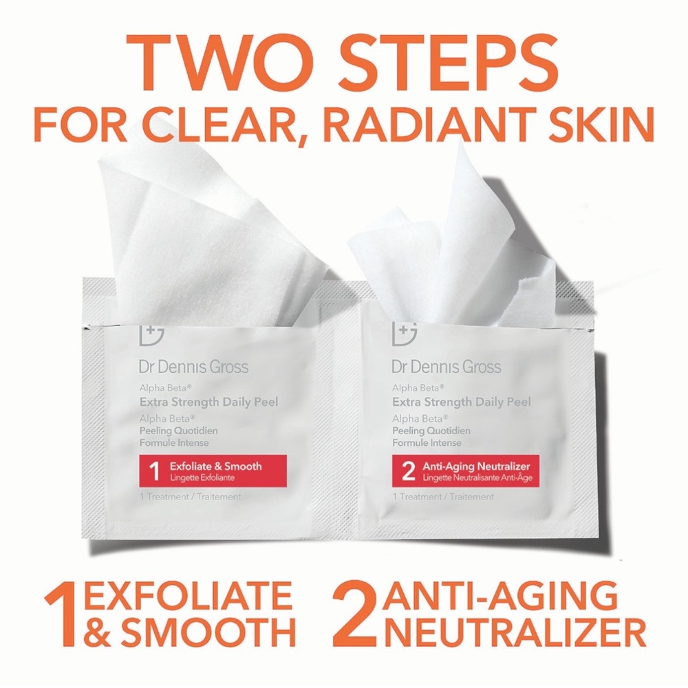 3 for $30-Dr Dennis Gross Alpha Beta Extra Strength Daily Peel Pads - Picture 11 of 16
